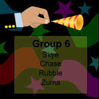 Random Animated Group Party popper Name Generator